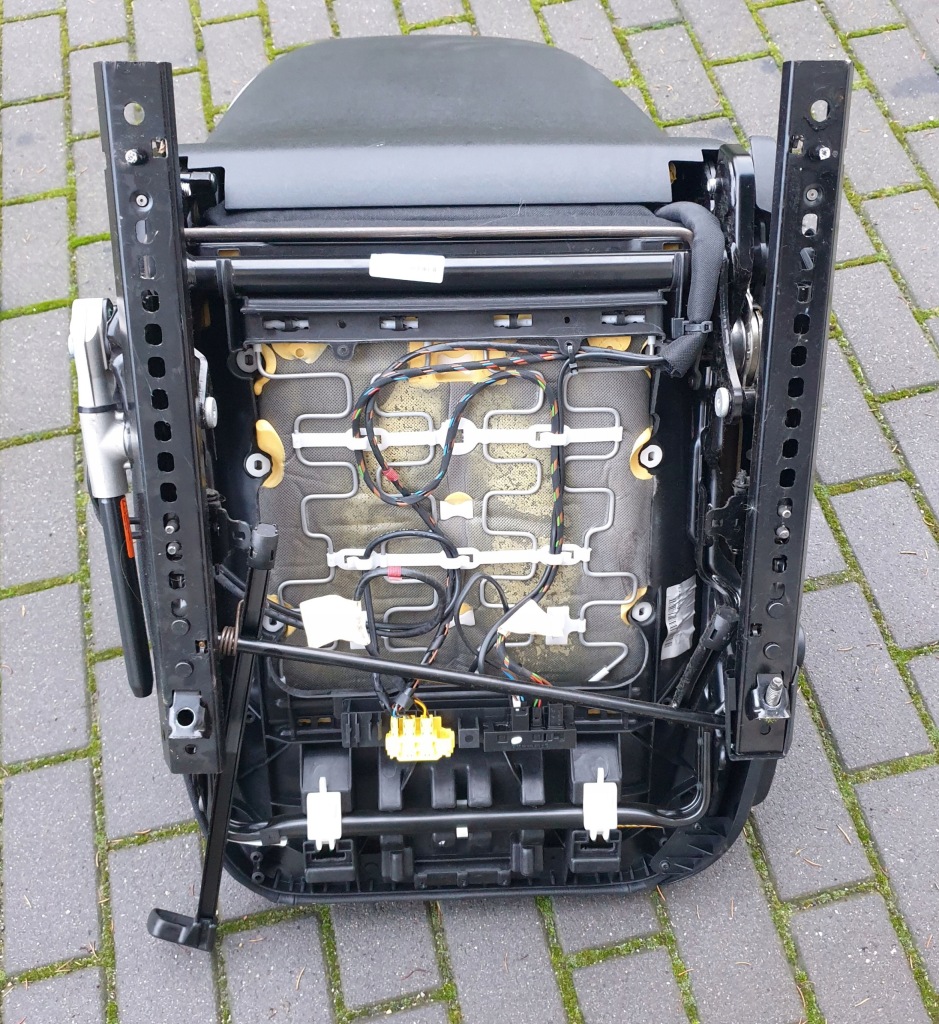 фото №9, Mercedes slk r171 сиденье правый перед передний кожа подогрев горловина oryg