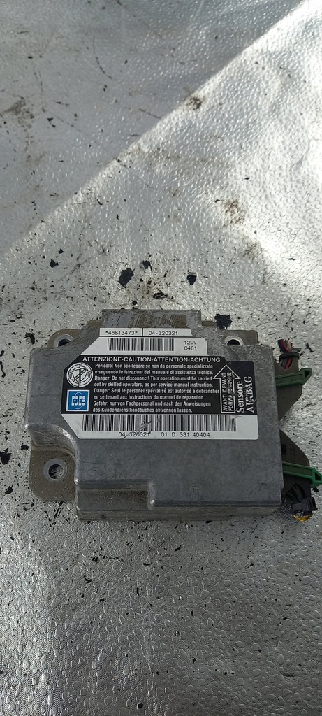 фото №1, Датчик подушка безпеки alfa romeo 147 02r 1.9jtd hb