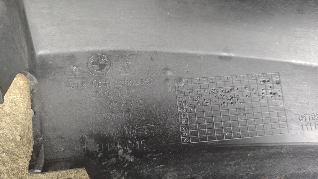 фото №11, Бампер перед bmw 1 f20 lift lci 15-19 bez отворів