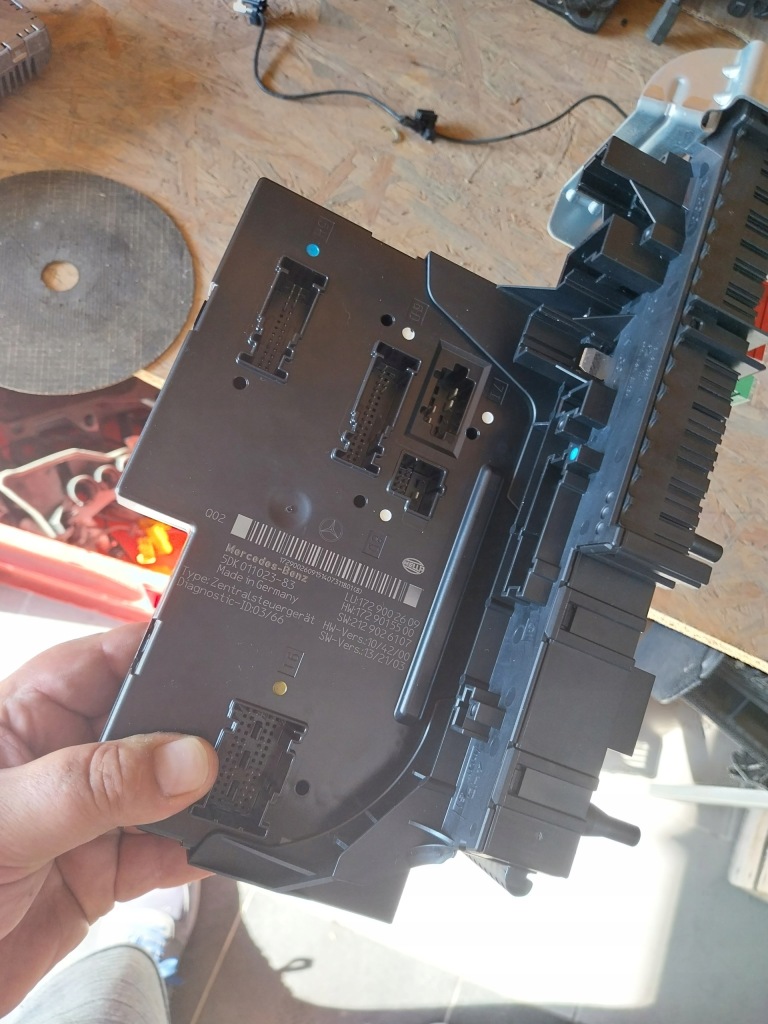 фото №1, Mercedes w172 slk r172 модуль sam коробка lift 2.2