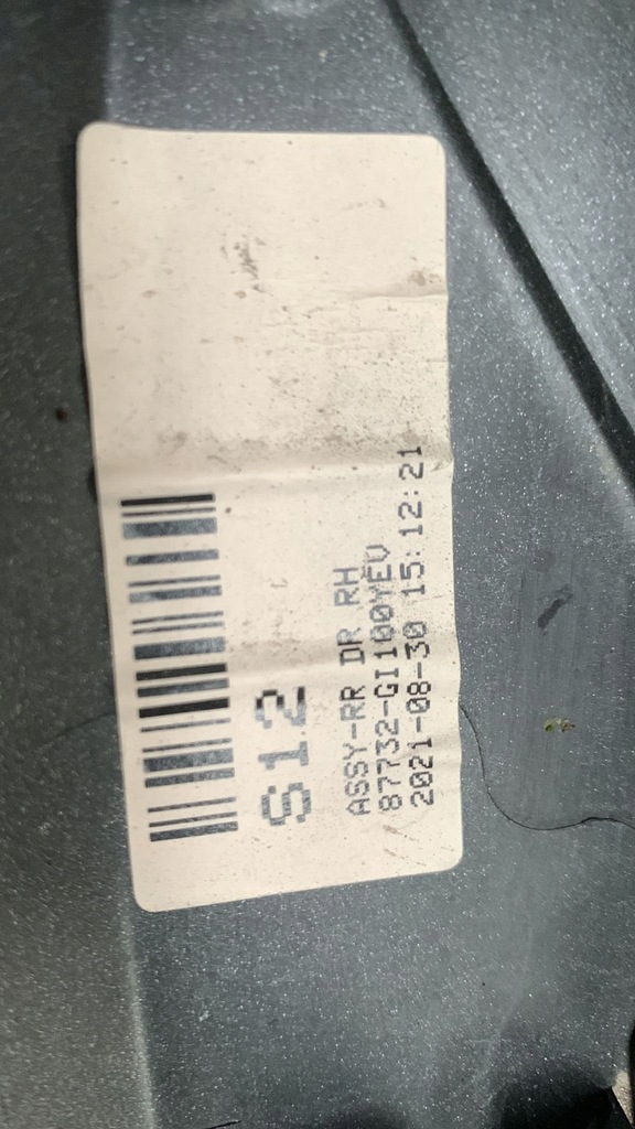 фото №7, Hyundai ioniq 5 2021- молдинг na двері задня права