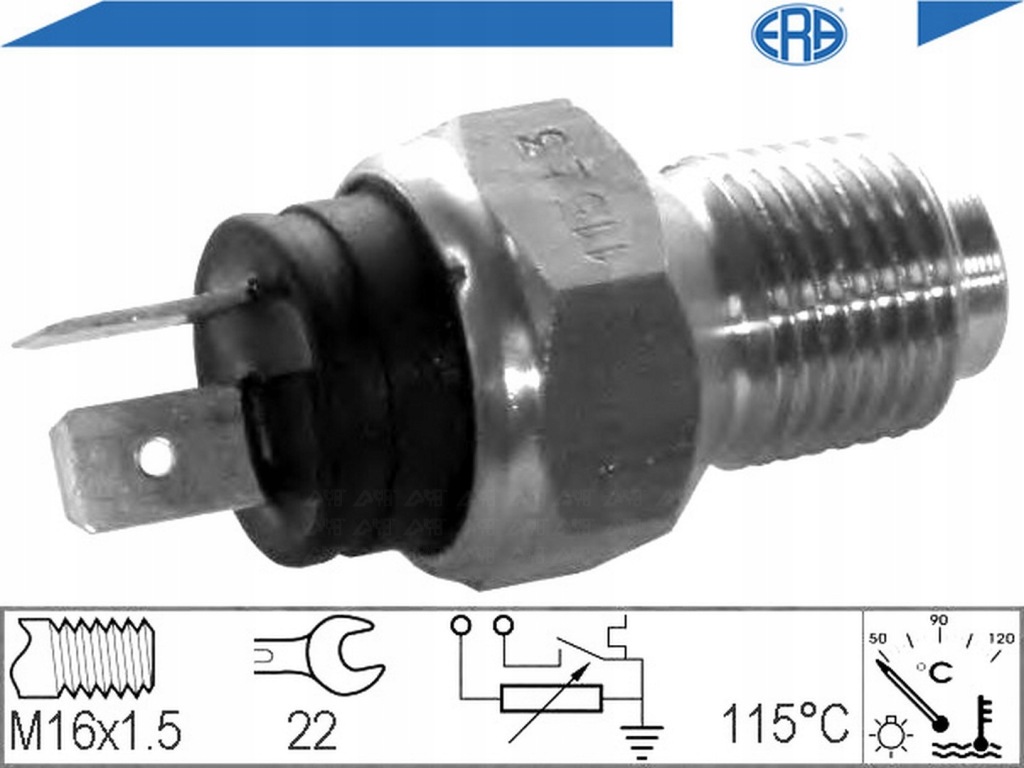 фото №2, Датчик температуры жидкость радиатора [era]