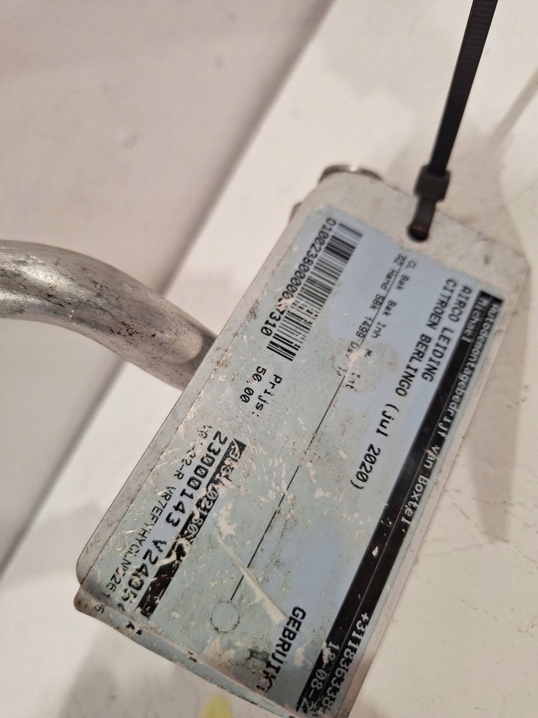 фото №5, Шланг кондиционера 9831702180 peugeot partner iv rifter 18-