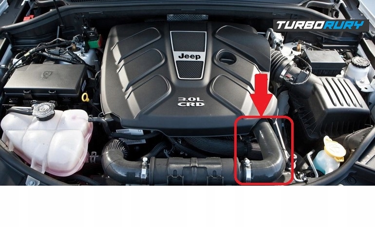 фото №7, Шланг труба wąż інтеркулер jeep grand cherokee iv 3.0 crd 52014481ae