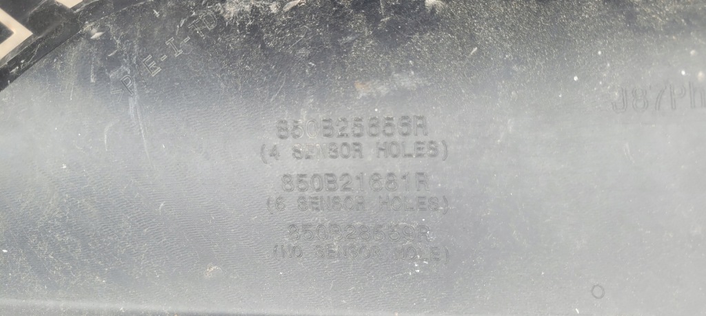 фото №10, Renault captur lift 17- накладка бампер задняя задний