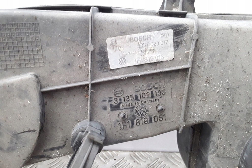 фото №11, Отопитель vw vento 1h2 1h1819355 1.9l дизель 48kw 1993