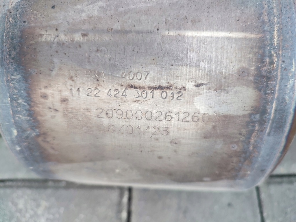 фото №3, Peugeot partner iv 1.5 hdi proace гаситель труба катализатор berlingo rifter