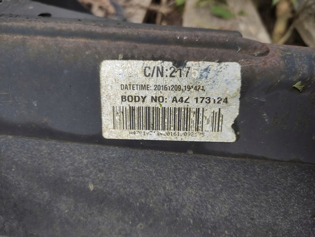 фото №7, Kia carens iv lift балка подвеска задняя oś 2016 rok