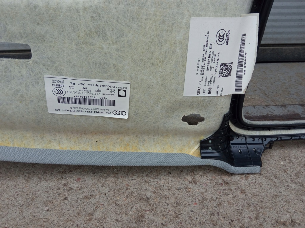 фото №9, Audi a4 b9 lift avant kombi стеля стеля панорама 8w9867506n
