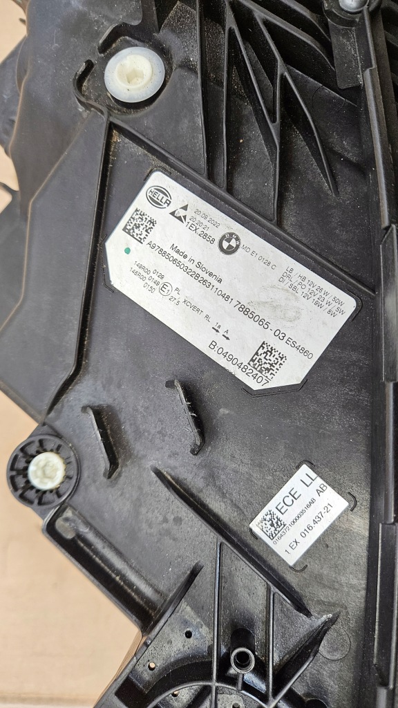 фото №11, Лампа перед передняя левая bmw 3 g20 g21 lift shadow line 7885065-03