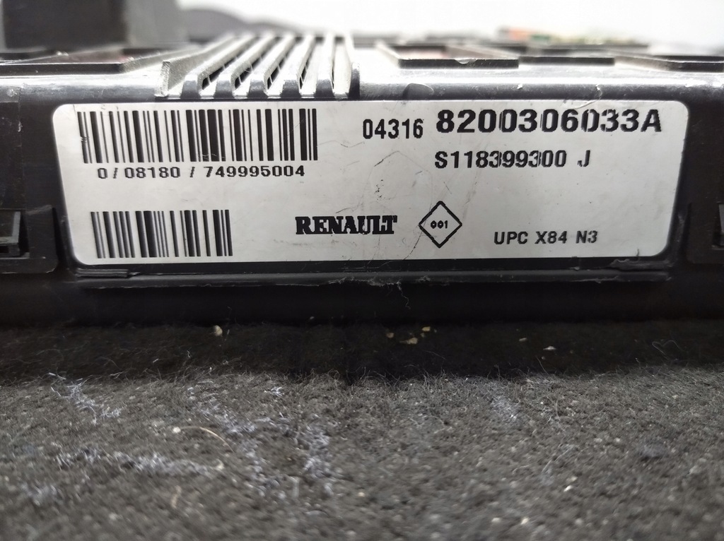 фото №1, Scenic ii megane ii модуль upc x84 n3