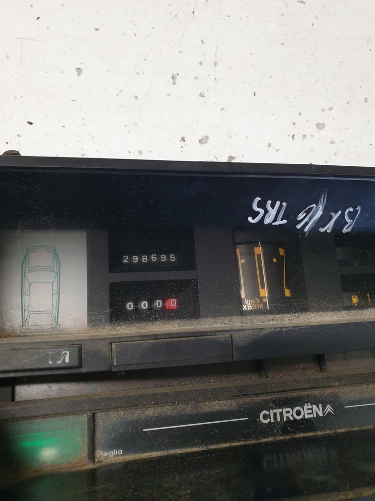 фото №6, Счетчик приборы спидометр citroen bx