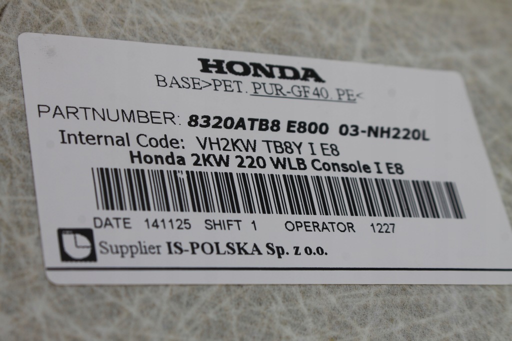 фото №11, Потолок подкрылок крыша honda civic ix kombi 11-17