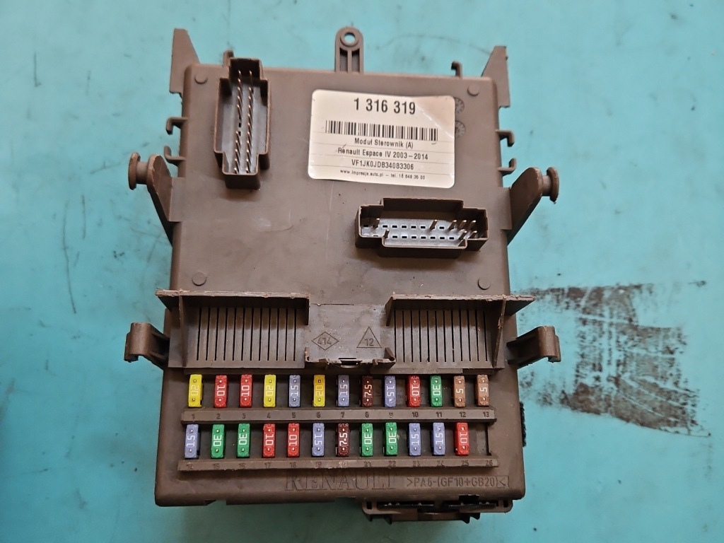 фото №3, Блок керування модуль renault espace iv 518837117 8200447438a