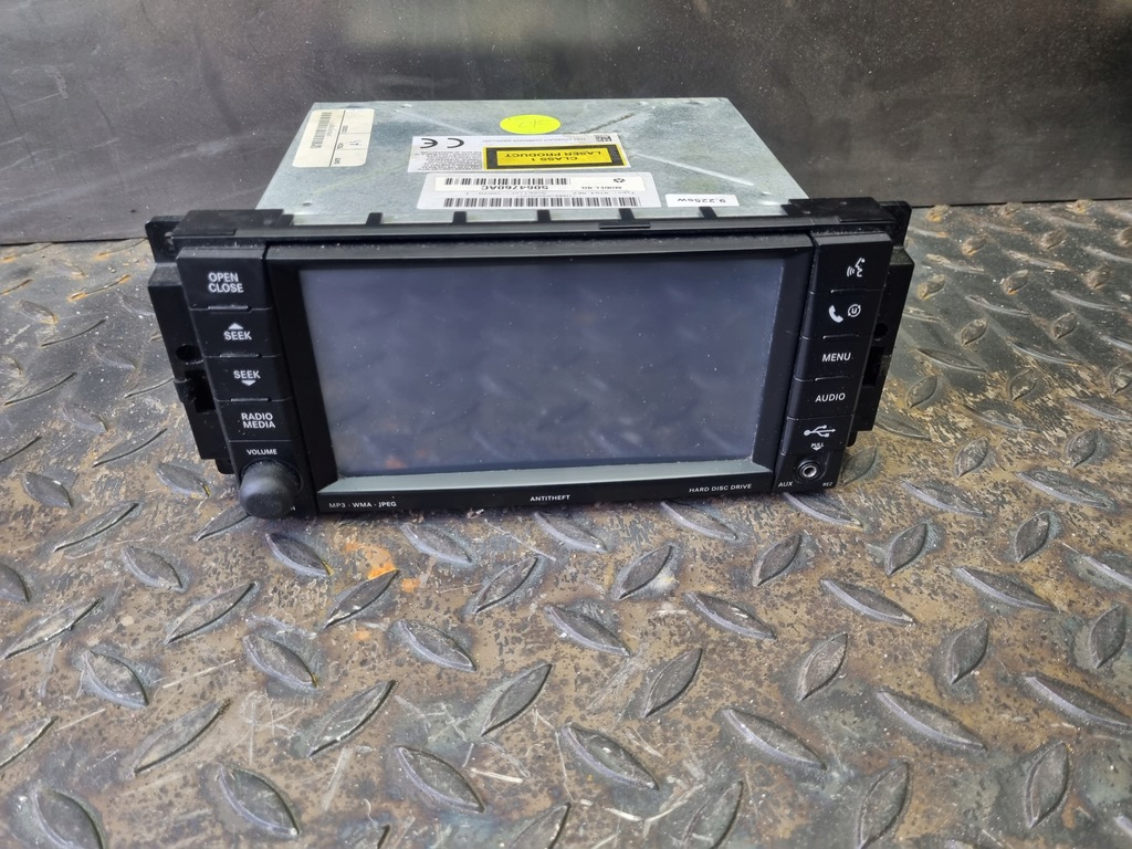 фото №1, Dodge journey радіо монітор панель сенсорний 5064760ac