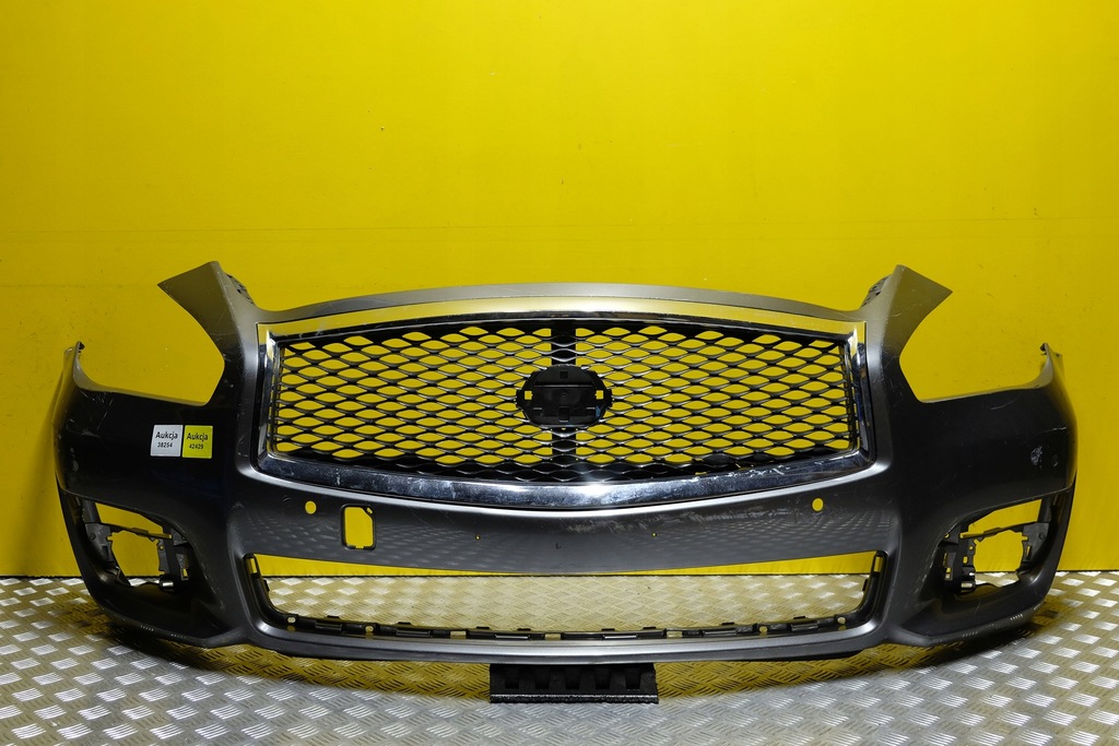 фото №1, Infiniti q70 sport 2013- бампер перед решётка радиатора usa