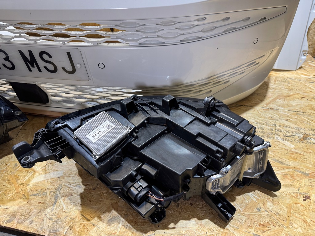 фото №11, Vw t7 multivan перед kompletny капот крила лампи бампер pas передній