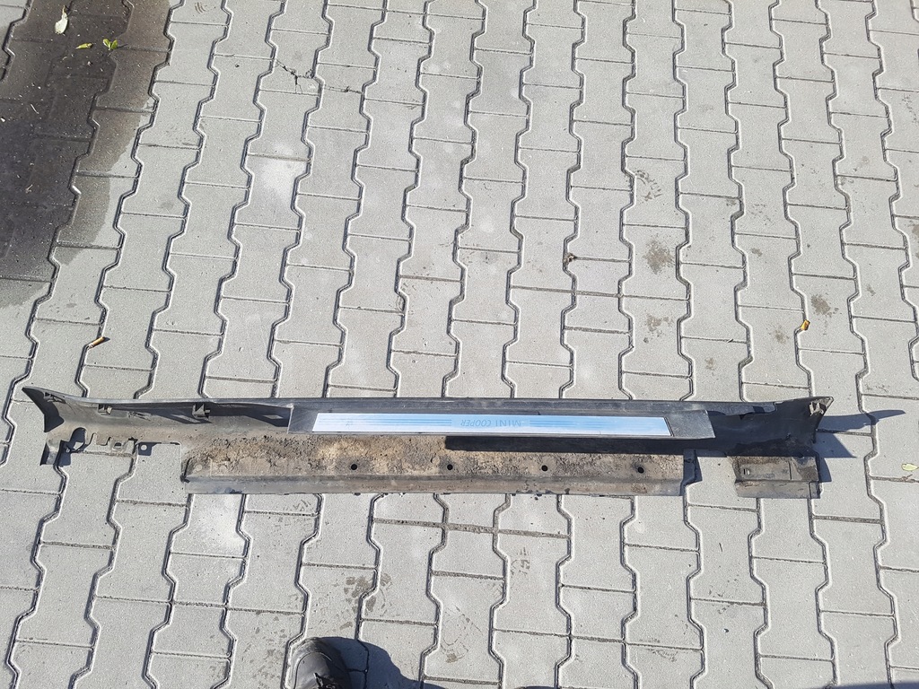 фото №4, Mini cooper r56 one lift 10-13 молдинг поріг ліва