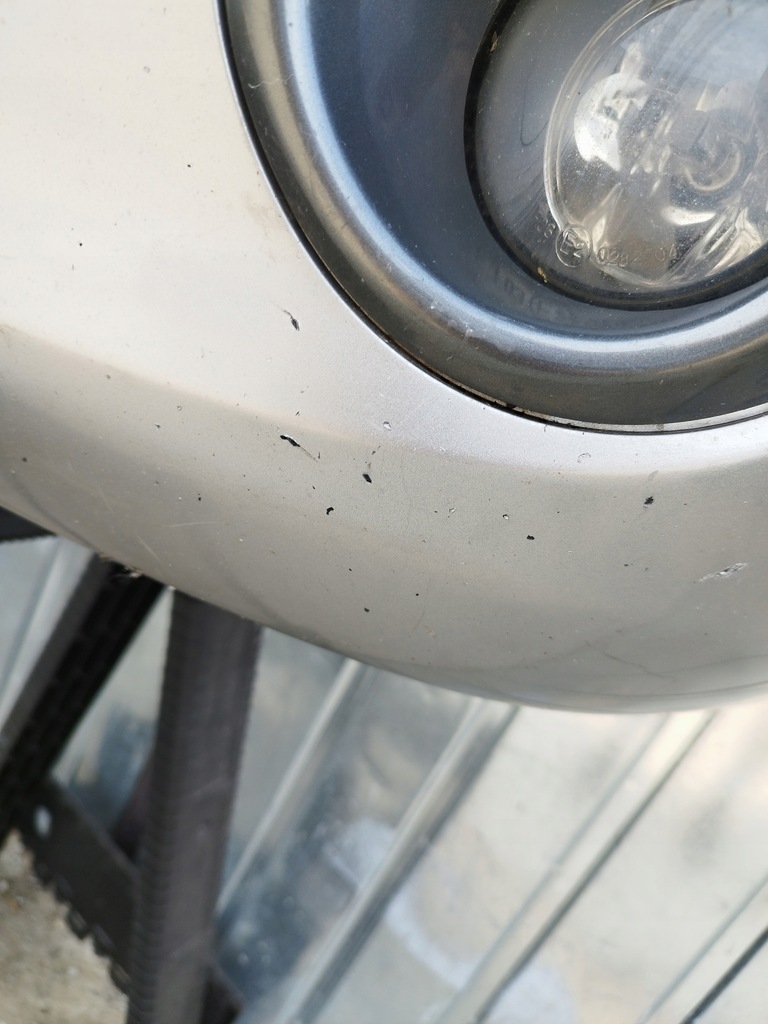 фото №9, Бампер перед передний nissan note e11 2006-2009 цвет ky0 g