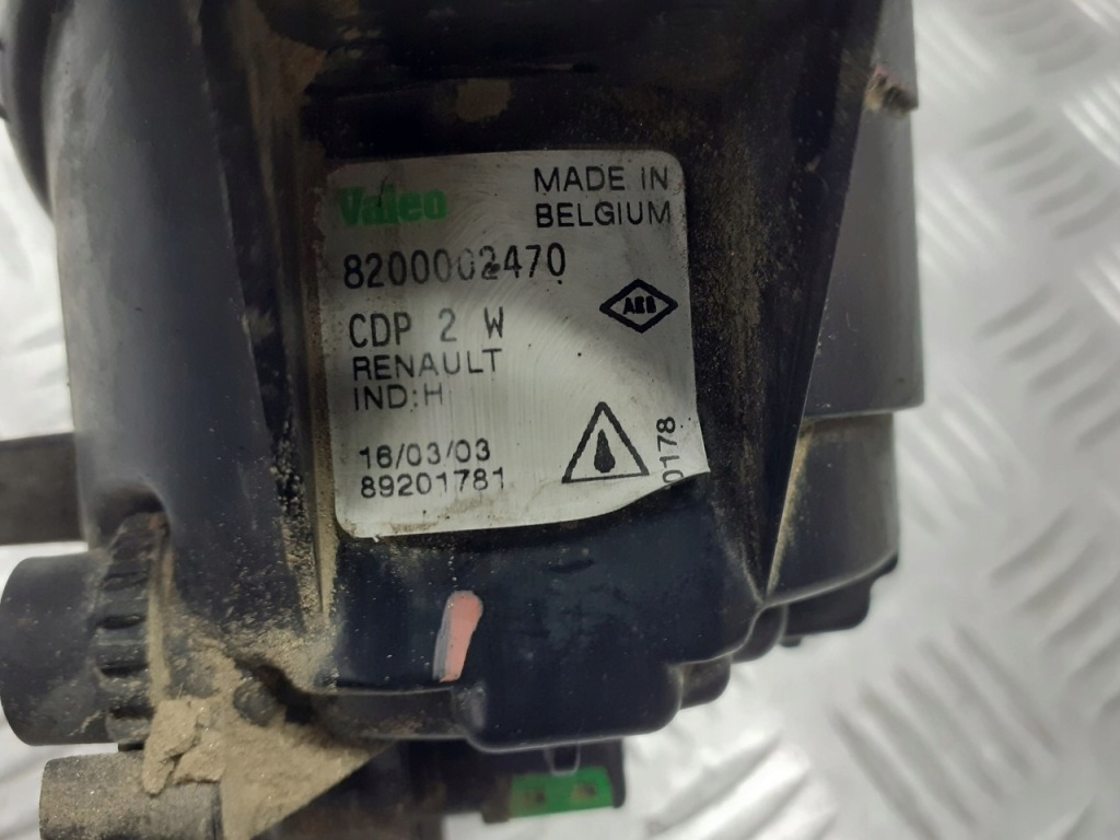 фото №2, Противотуманная фара левый renault laguna ii 1.6 16v 8200002470