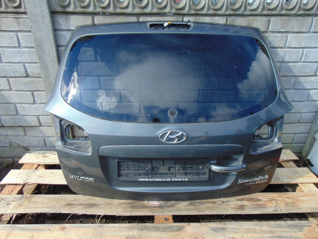фото №2, Кришка багажника багажника задня hyundai santa fe ii