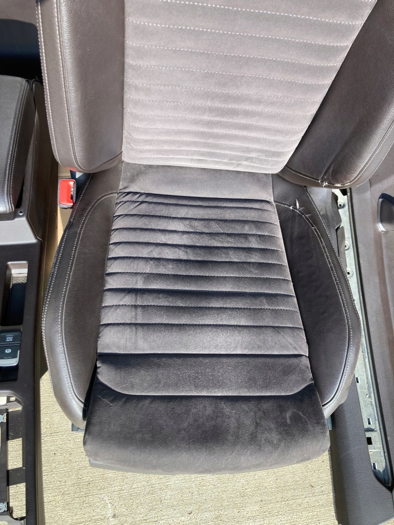 фото №6, Сидіння заднє сидіння оббивка коричневі vw passat b8 kombi