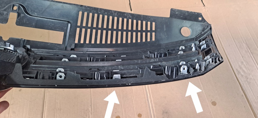 фото №6, Vw tiguan i lift 5n 5n0 решётка радиатора решётка радиатора накладка