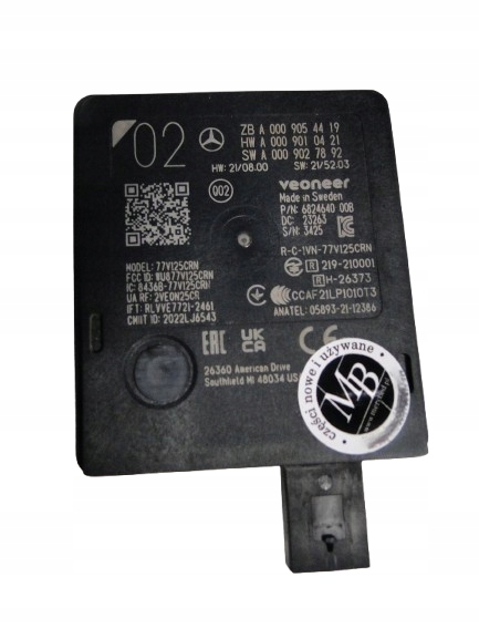 фото №1, Mercedes радар w бампер передний левый правый c klasa 206 w206 cle 236 c236