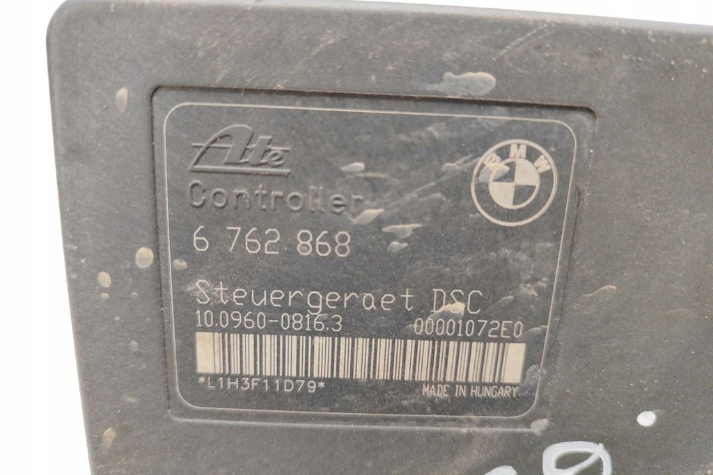 фото №9, Насос abs bmw z4 roadster e85 34516762867 3.0l бензиновый 170kw 2003