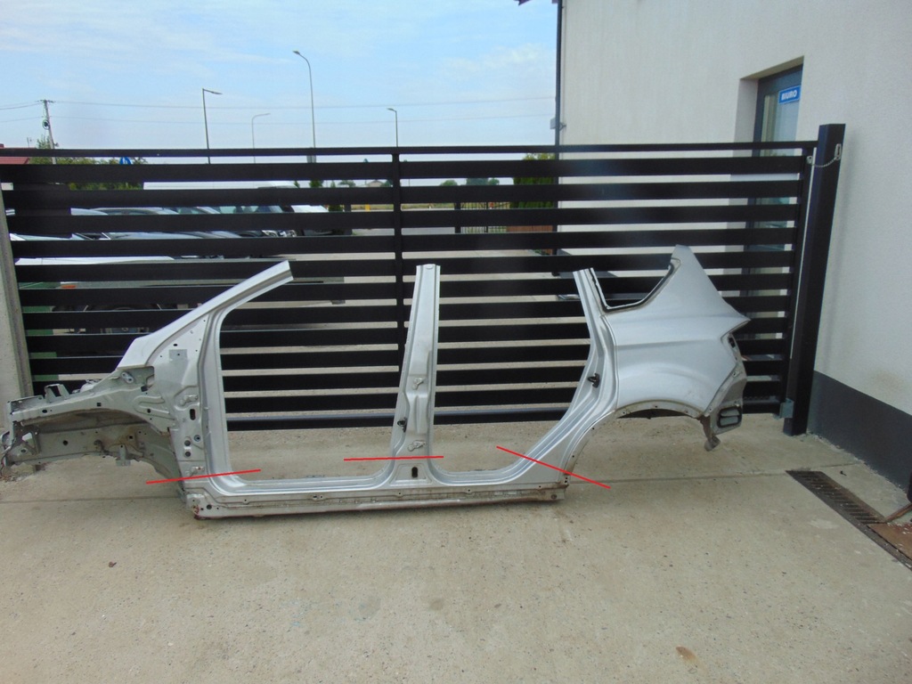 фото №4, Порог блок двигателя левый ford kuga mk1