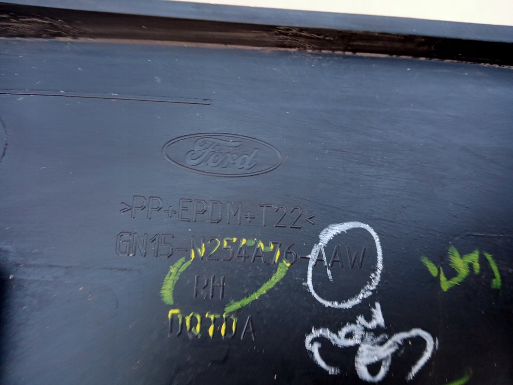 фото №4, Ford ecosport правая молдинг дверь задняя gn15-n254a76