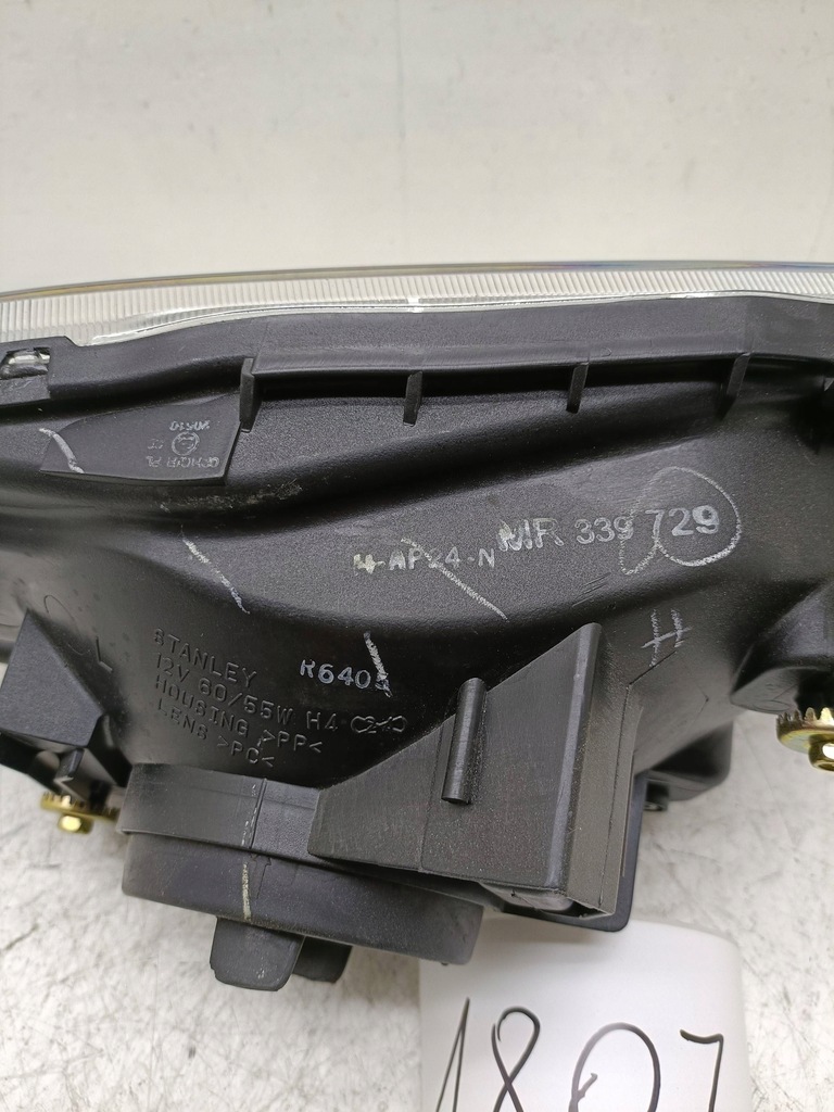 фото №6, Фара левый лампа mitsubishi l200 iii cała оригинал!!