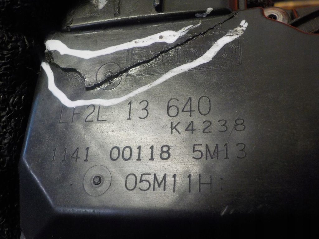 фото №5, Mazda 6 gh 2.0 b disi 11r 155km lf дроссельная заслонка lf2l13640