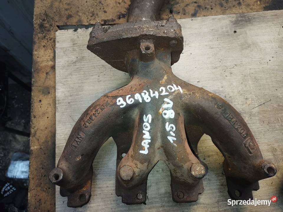 фото №1, Daewoo lanos 1,5 8v колектор випускний 96184204