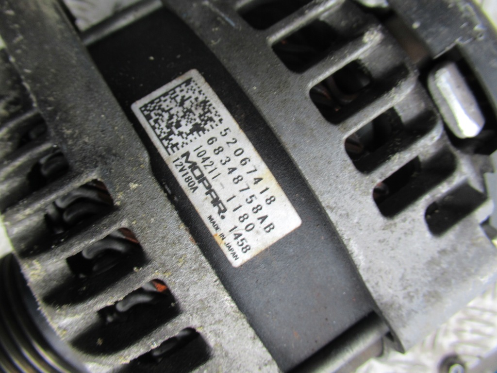 фото №2, Jeep renegade lift 2.0 m-jet генератор 52067418