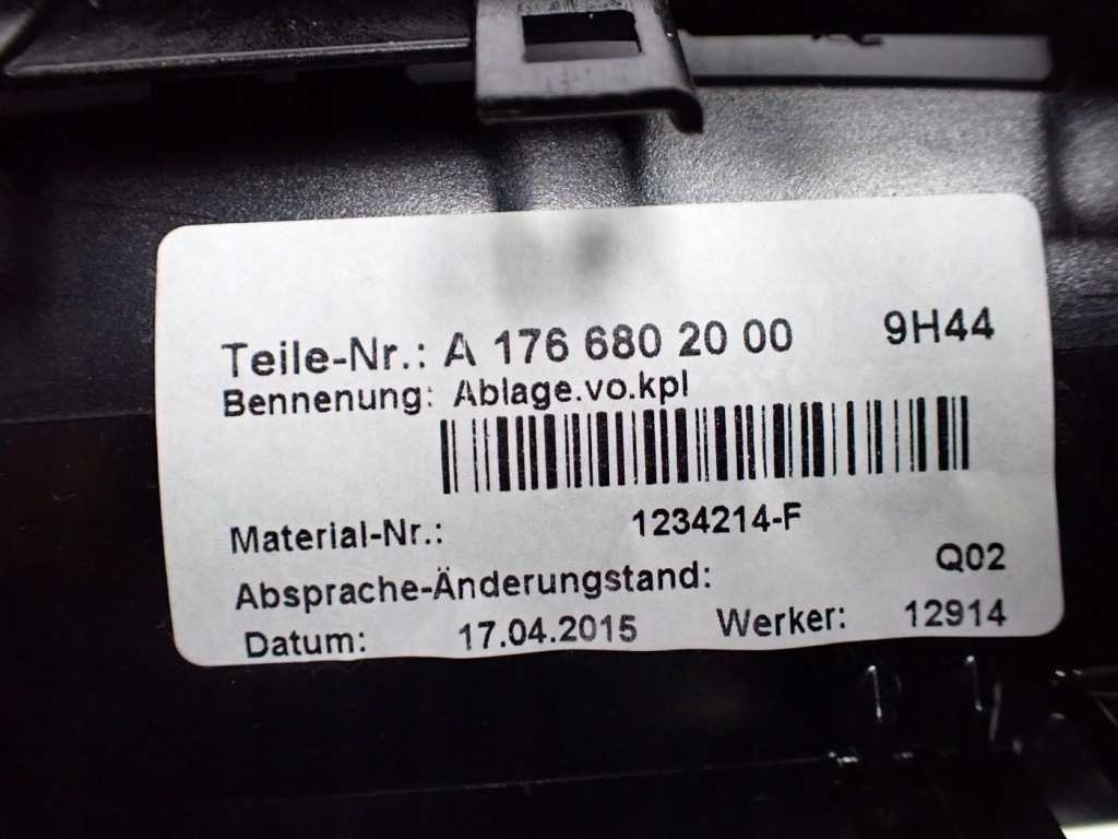 Туннель панель рамка передач пепельница защита туннель mercedes a w176 15r с Разборки
