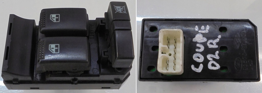 фото №1, Hyundai coupe ii 02 r переключатель стекло