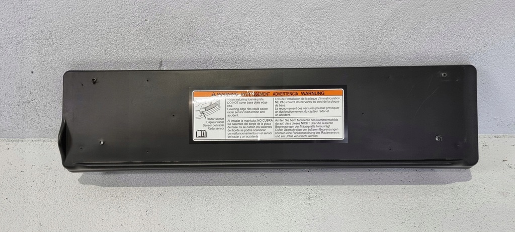 фото №1, Рамка pod номерний знак suzuki swift mk8 sport 17-