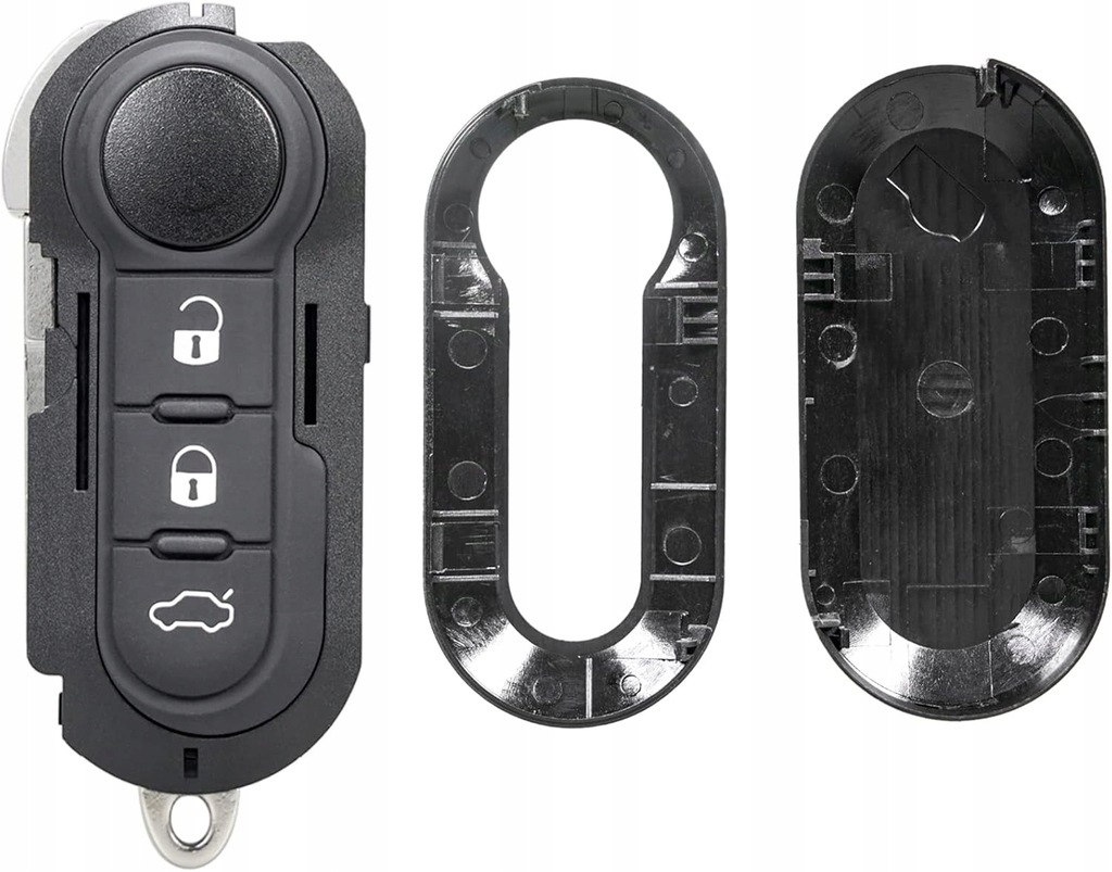 фото №6, Корпус na ключи автомобильные, 2 штуки, 3 кнопки fiat punto evo bravo