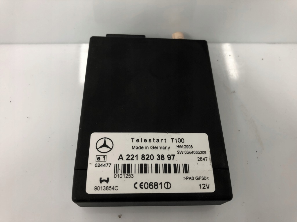 фото №1, Mercedes ml w164 модуль блок керування webasto a2218203897