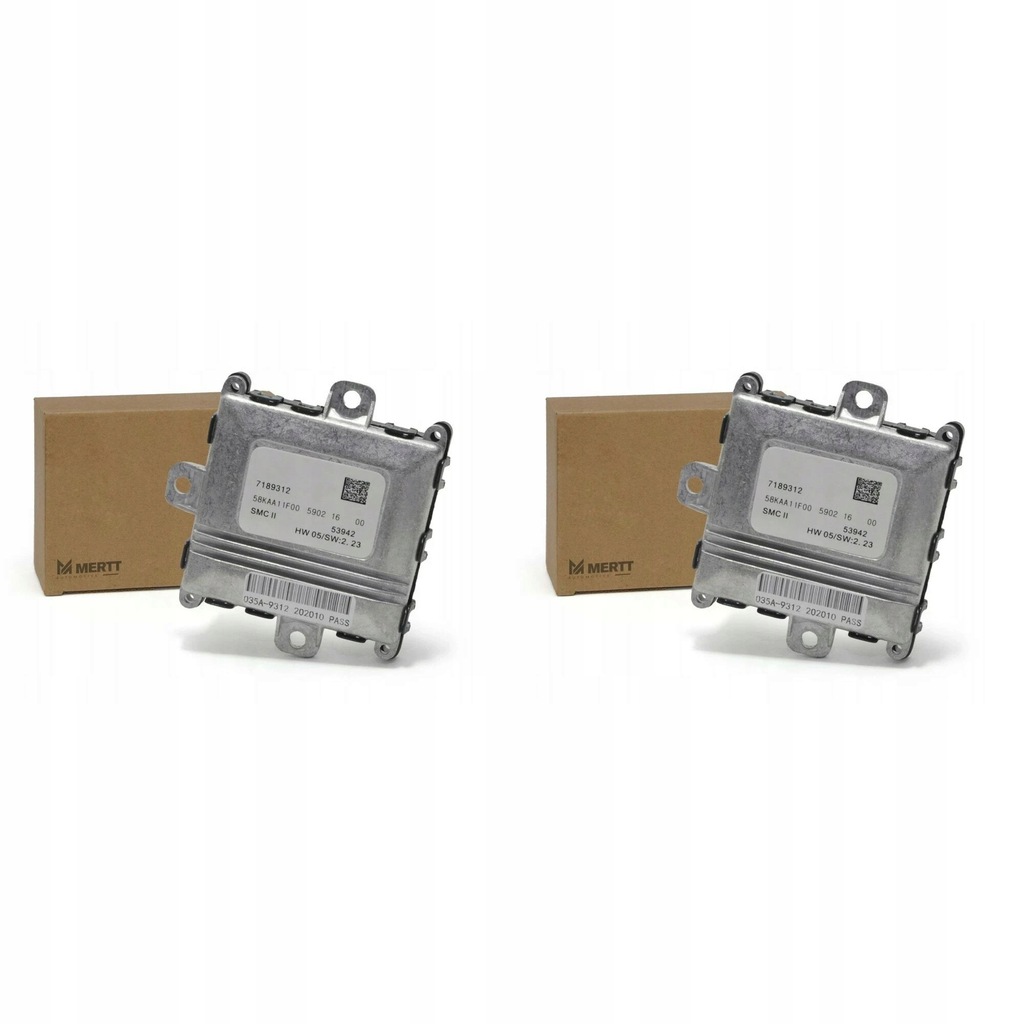 фото №1, 2x модуль поворота afs bmw - 63127189312 a