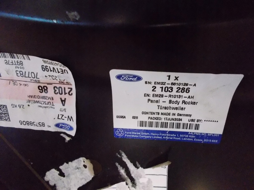 Поріг стовпчик  лівий ford s-max mk2 15- em2b-r10131-ah Ціна