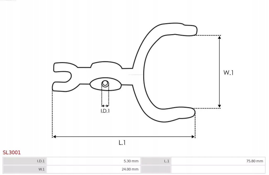 фото №2, Вилка стартер /ford/ 81ab11000aa