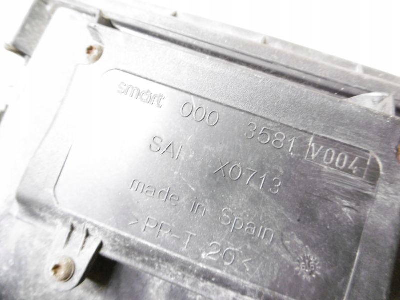 фото №7, Smart fortwo бортовой компьютер 0,6t 0003107v006 0261205004