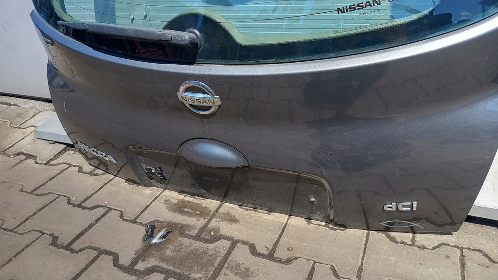 фото №4, Задняя крышка багажника nissan micra 04r