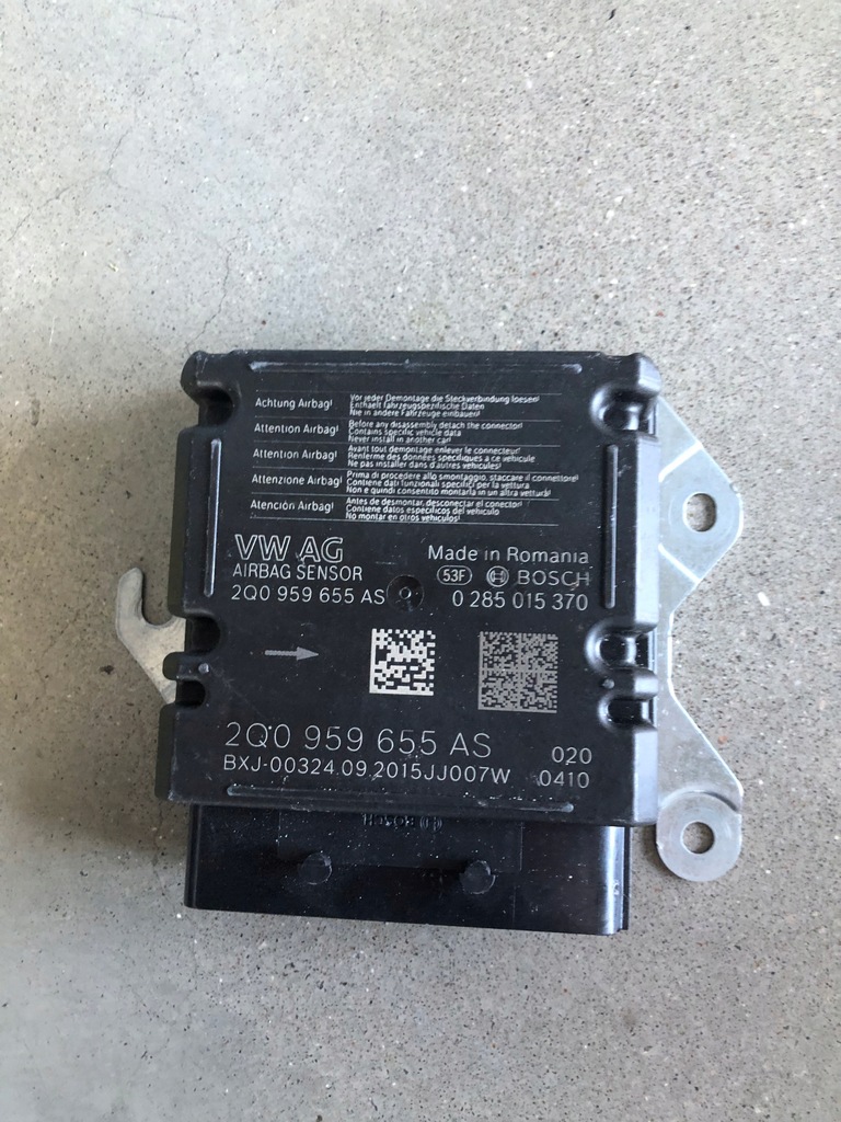 фото №1, Датчик подушка безопасности skoda scala 2q0959655as....