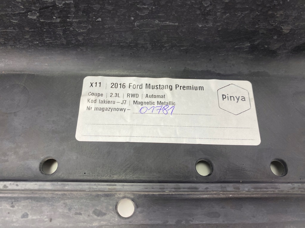 фото №5, Левая защита подвеска ford mustang vi 2015+ usa