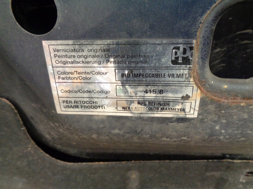 Капот fiat 500 2007- granatowa kod 415/b blu impeccanbile Ціна