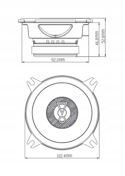 фото №9, Jbl 427 динамики alfa romeo 155 citroen berlingo c1 saxo peugeot 107 206