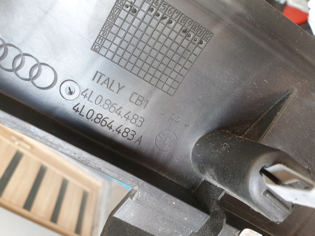 Накладка порог багажника q7 4l0864483a Цена